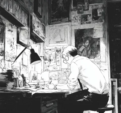 漫画题材分类的阅读提示封面
